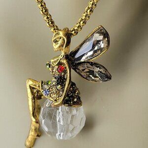 Fairy or Tinkerbell Inspired Necklace